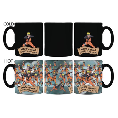 Naruto Shadow Clone Heat Change Mug - Previews Exclusive